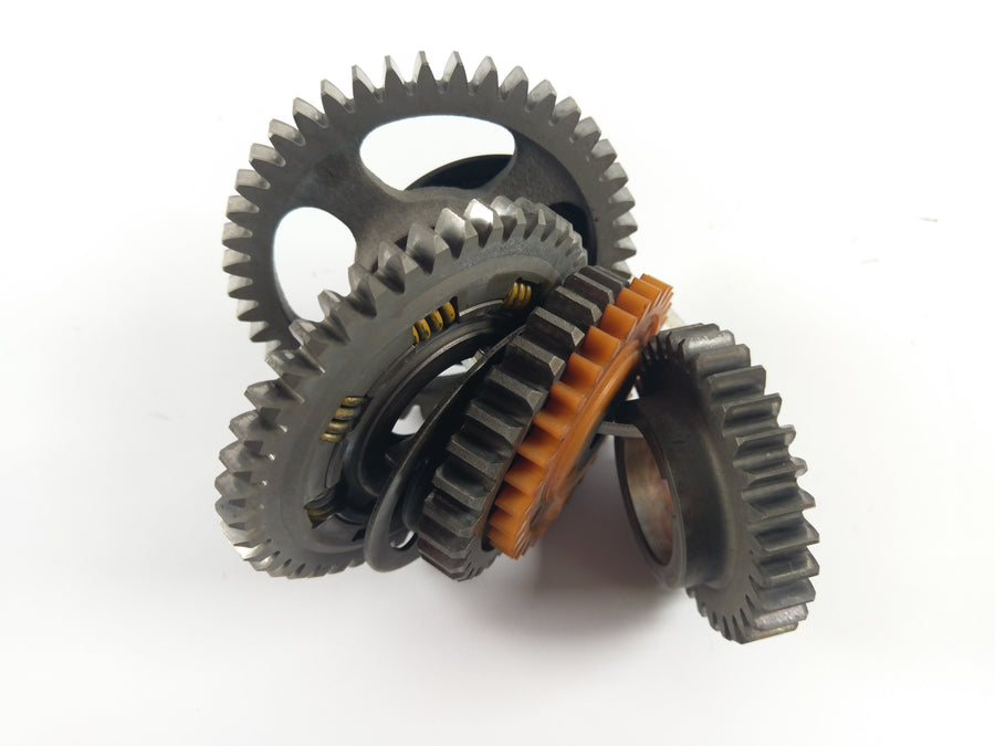 Yamaha XT 600 2KF [1990] - Gears auxiliary transmission