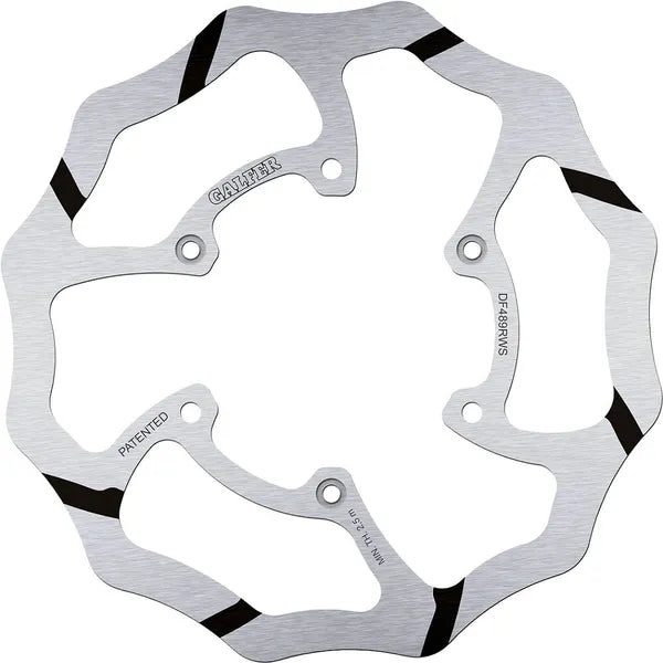 Yamaha YZ 85 LW [2020-2021, 2025-2026] - DISQUE DE FREIN FIXE WAVE RAINURÉ OVERSIZE – Photo 2