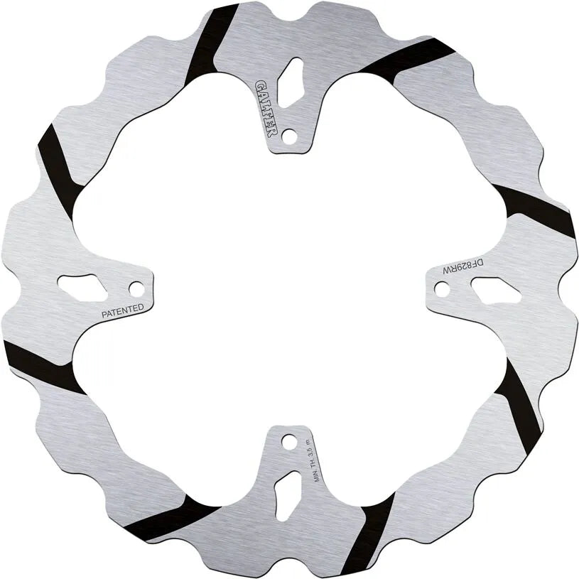 Tm Racing SMX 450 F Competition [2005-2008] - DISQUE DE FREIN FIXE WAVE RAINURÉ OVERSIZE – Photo 1