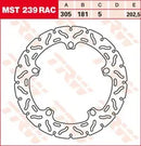 Bmw R 1200 C ABS (0424) [2001-2003, 2005] - Brake disc fixed round – picture 9
