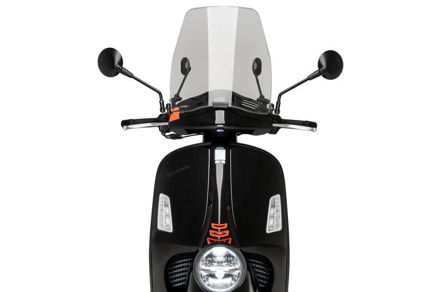 VESPA GTV 300 [2025] – Bulle scooter urbain – Transparent