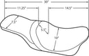 Harley Davidson Flhr [DRAG SPECIALTIES] – Siège Predator 2 places-4