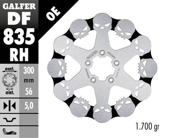 Harley-Davidson Xg 750 Street [2015] - Fester Bremsscheibe Skull – Bild 2