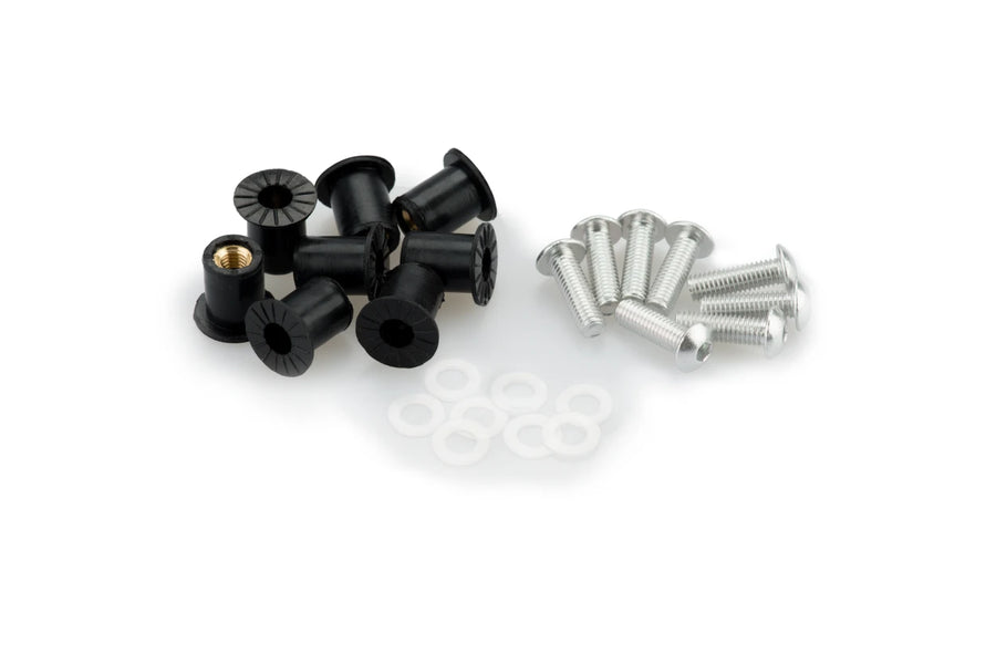 KTM RC 390 [2025] – Kit de boulons à disque anodisé – Noir