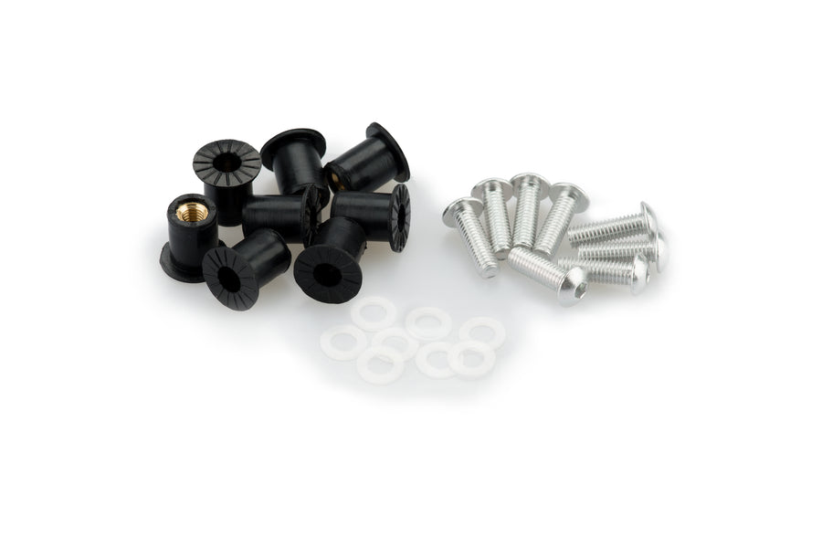 KTM RC 390 [2025] – Kit de boulons à disque anodisé – Noir