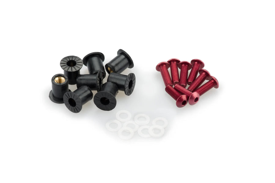 KTM RC 390 [2025] – Kit de boulons à disque anodisé – Noir