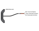 honda cb 500 [DENALI] – B6 LED Bremslicht-Kit mit Kennzeichenhalter-2