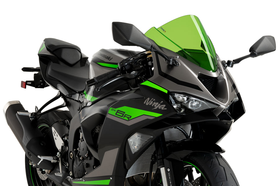 KAWASAKI ZX-6R NINJA [2025] – Z-Racing Screen – Transparent