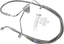 harley davidson flhtc [DRAG SPECIALTIES] – Edelstahl-Bremsleitungs-Kit in verlängerter Ausführung-1
