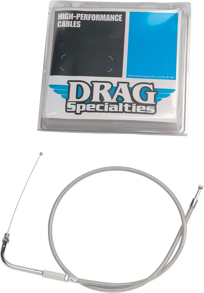 harley-davidson sportster s [DRAG SPECIALTIES] – Edelstahl-ummanteltes Gaszug