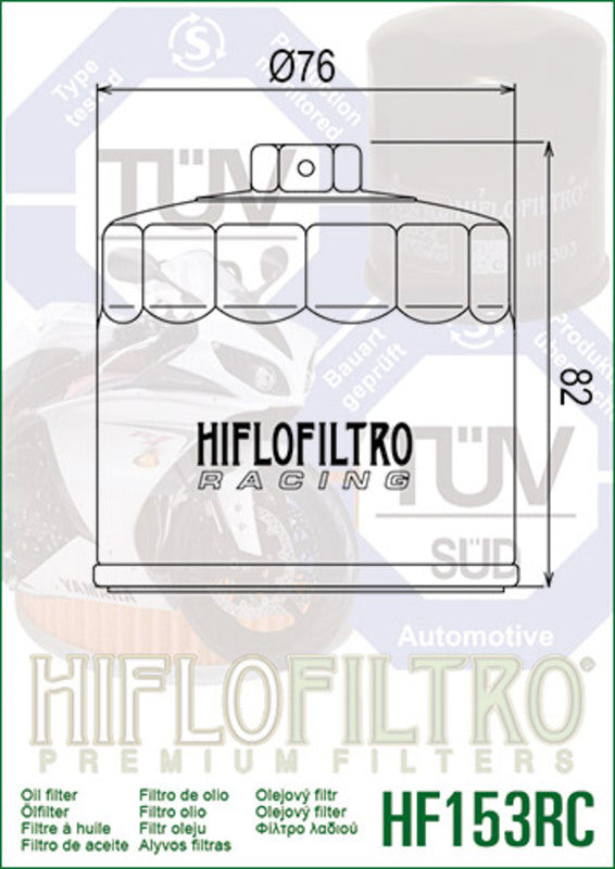 Ducati M600 Monster [HiFlofiltro] - motorcycle oil filter