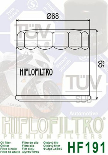 Triumph Speed ​​Triple 885i [Hiflofiltro] - Filtre à huile - 0