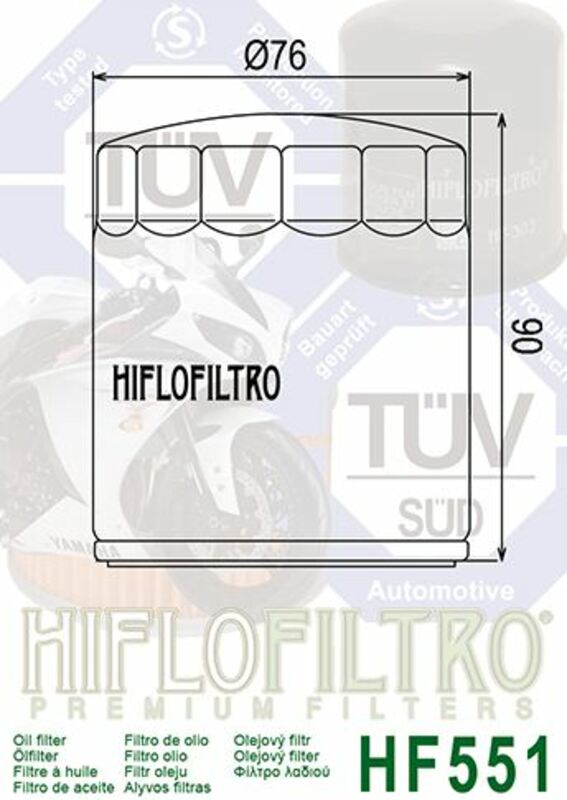 Moto Guzzi V11 Le Mans [HIFLOFILTRO] - Ölfilter