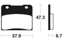 Suzuki RG 250 Gamma [Tecnium] - Organic brake pads-2