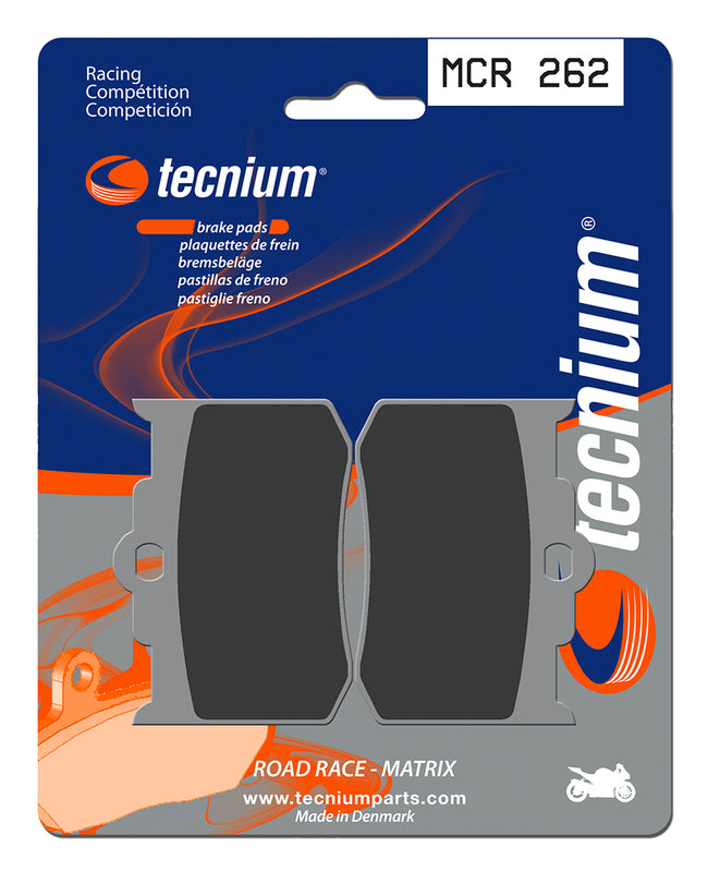 Gasgas Sm 700 [TECNIUM] - Plaquettes de frein Racing en métal fritté en carbone - MCR262