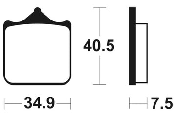 Aprilia Rsv 1000 Tuono Rp [TECNIUM] - Racing Sintermetall Carbon Bremsbeläge - MCR262 - 0
