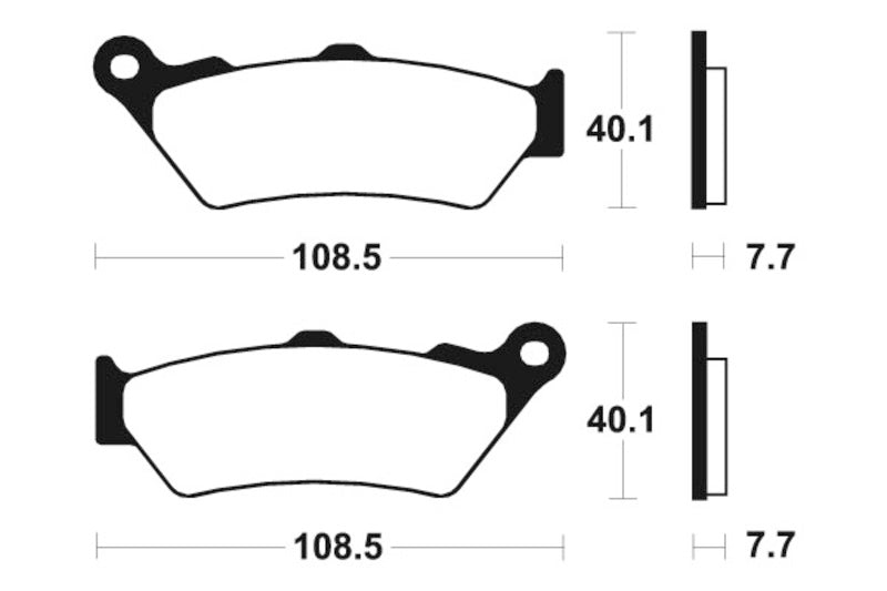 BMW R 1250 GS K50 [Tecnium] - sinter metal brake pads