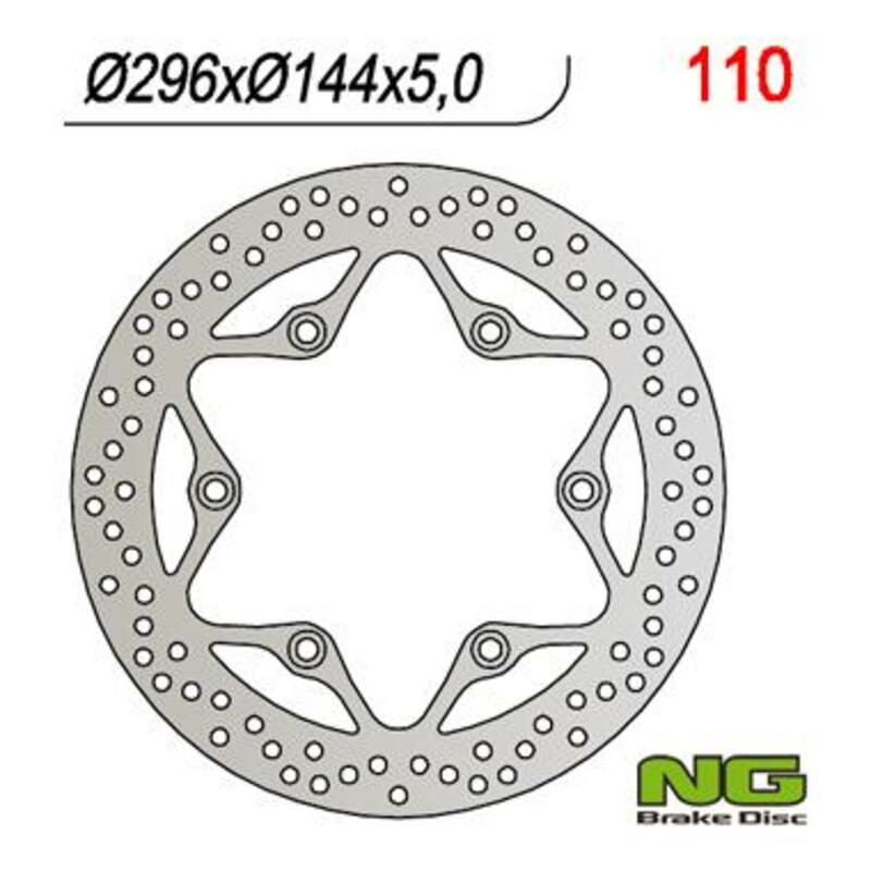 Honda Cbr 1000 [NG BRAKE DISC] - Bremsscheibe rund starr