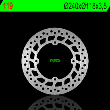 Honda XL 125 [NG BRAKE DISC] - disque de frein rond rigide