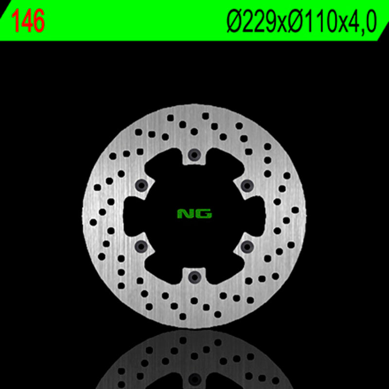 Cagiva Mito 125 [NG BRAKE DISC] - disque de frein rond rigide