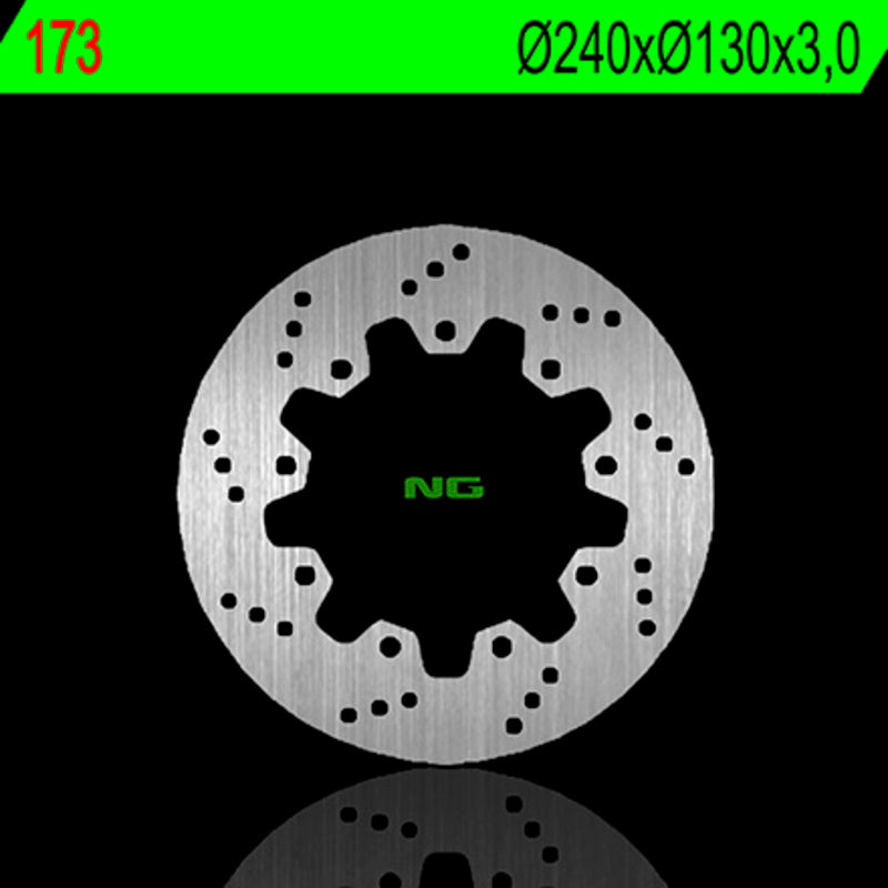 Kawasaki Klr 250 Kl 250 D [NG BRAKE DISC] - Bremsscheibe rund starr