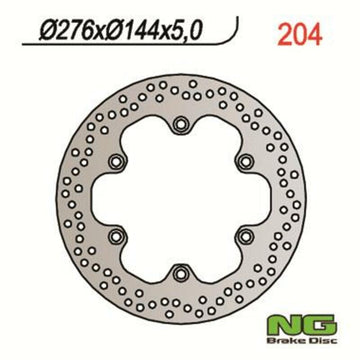 Honda Xlv 750 [NG BRAKE DISC] - disque de frein rond rigide