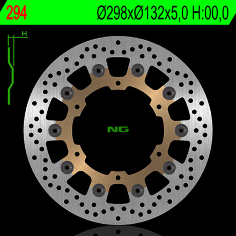 Yamaha Xvs 950 [NG BRAKE DISC] - disque de frein rond flottant