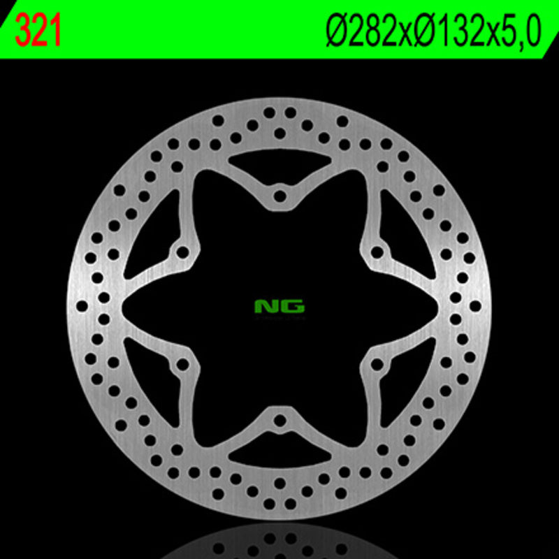 Yamaha Xv 750 Virago [NG BRAKE DISC] - disque de frein rond rigide