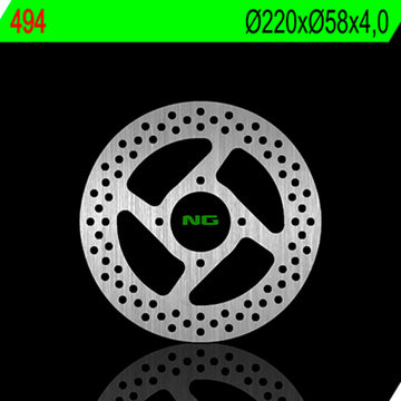 Yamaha Yfs 200 Blaster [NG BRAKE DISC] - Bremsscheibe rund starr