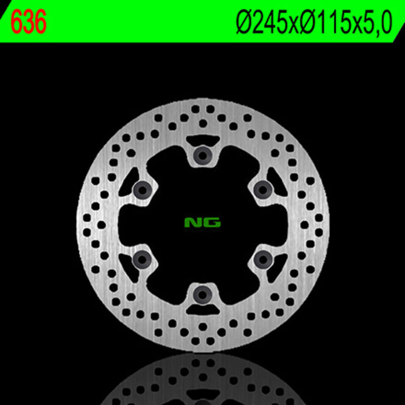 Ducati 500 Sl [NG BRAKE DISC] - disque de frein rond rigide