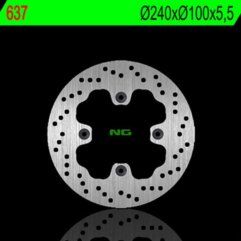 Kawasaki Zxr 400 [NG BRAKE DISC] - disque de frein rond rigide
