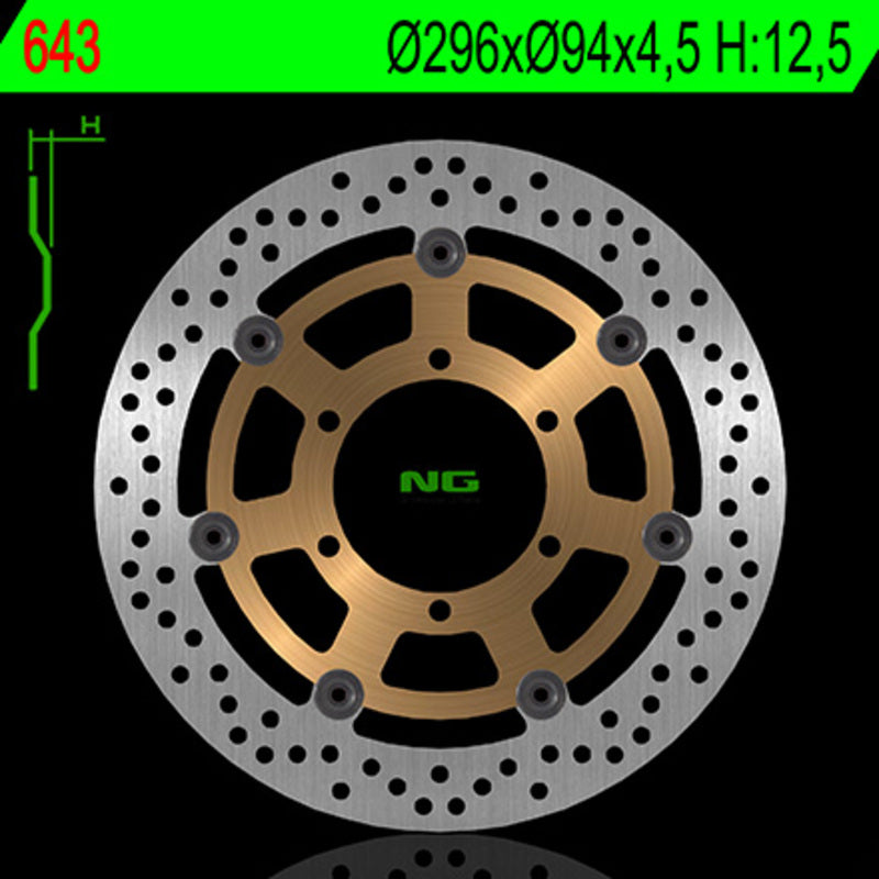 Honda Cb 900 Hornet [NG BRAKE DISC] - Bremsscheibe schwimmend rund