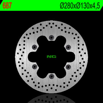 Kawasaki Gpz 1000 [NG BRAKE DISC] - disque de frein rond rigide