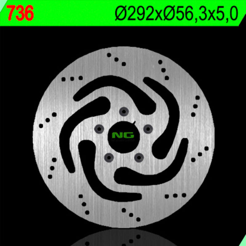 Harley Davidson Flhx [NG BRAKE DISC] - Bremsscheibe rund starr