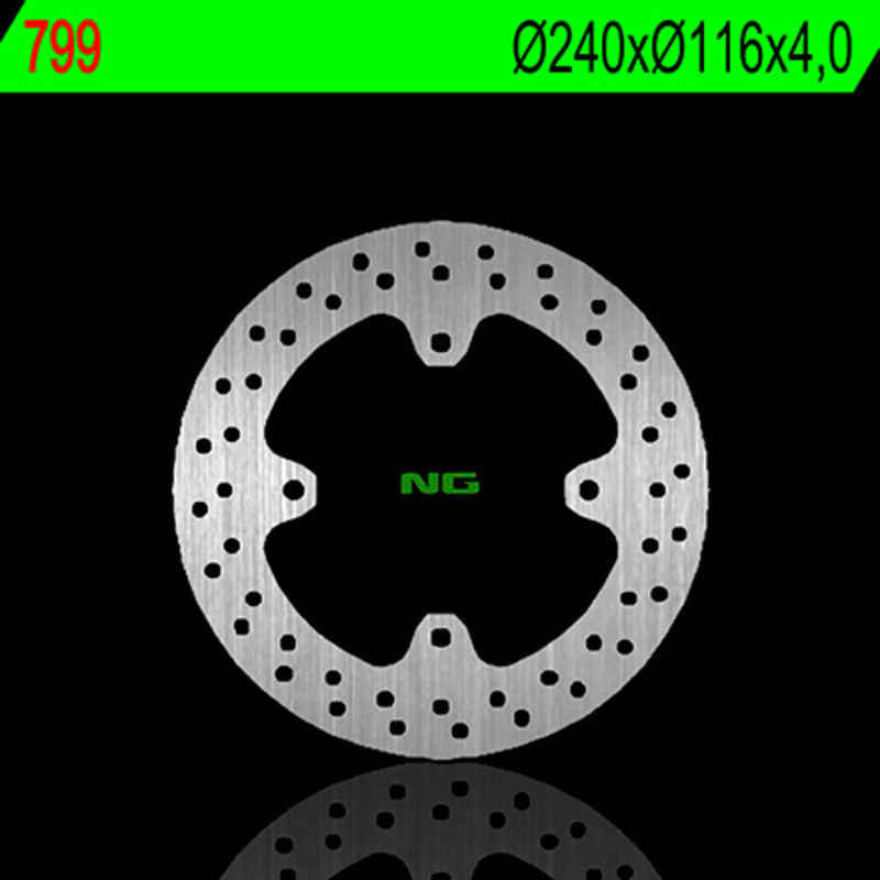 Kawasaki Kx 250 [NG BRAKE DISC] - Bremsscheibe rund starr