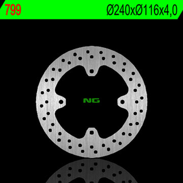 Kawasaki Kx 250 [NG BRAKE DISC] - disque de frein rond rigide