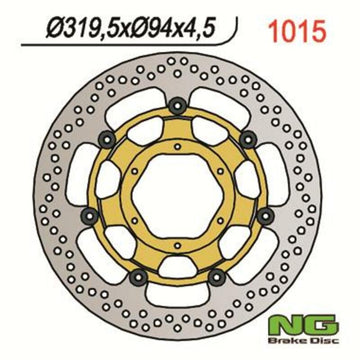 Honda Vtr 1000 [NG BRAKE DISC] - disque de frein rond flottant