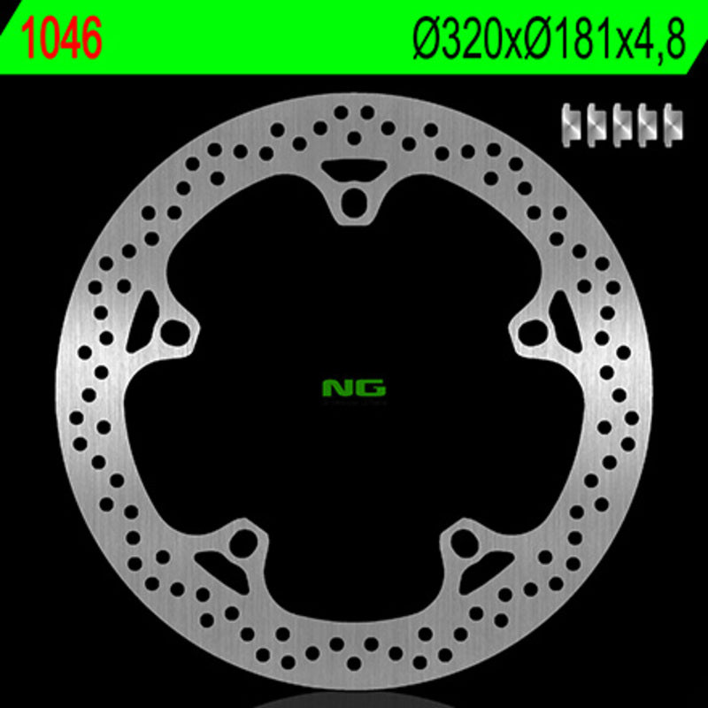 Bmw K 1300 [NG BRAKE DISC] - disque de frein rond rigide