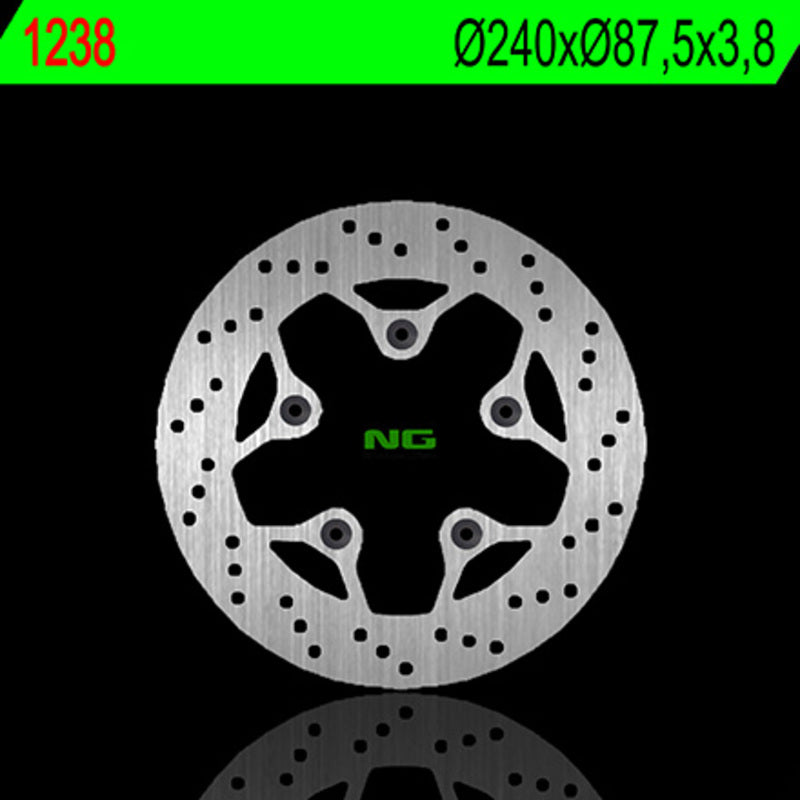 Kymco Agility 125 [NG BRAKE DISC] - disque de frein rond rigide