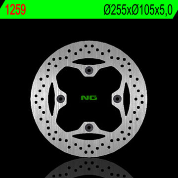 Triumph Sprint Rs [NG BRAKE DISC] - round rigid brake disc