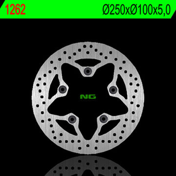 Kawasaki Zrx 1200 [NG BRAKE DISC] - round rigid brake disc