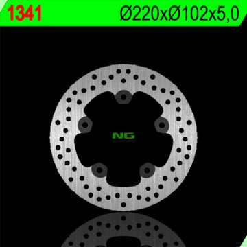 Aprilia Tuono 1000 [NG BRAKE DISC] - round rigid brake disc