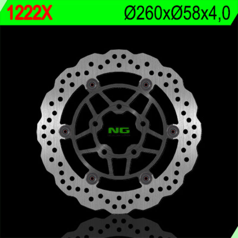 Kawasaki J 300 [NG BRAKE DISC] - Bremsscheibe Wave schwimmend