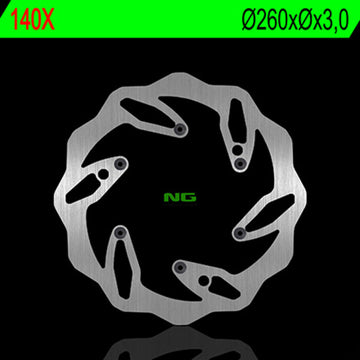 Ktm Sx 250 [NG BRAKE DISC] - Disque de frein rigide Wave