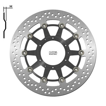 Honda XL 1000 V Varadero [NG BRAKE DISC] - disque de frein rond flottant