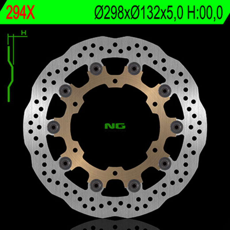 Yamaha Xvs 950 A Midnight S [NG BRAKE DISC] - Bremsscheibe Wave schwimmend