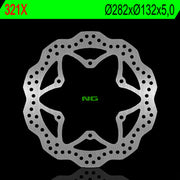 Yamaha Fj 1200 [NG BRAKE DISC] - Wave rigid brake disc