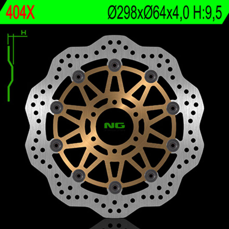 Yamaha 600 Fazer [NG BRAKE DISC] - Wave floating brake disc
