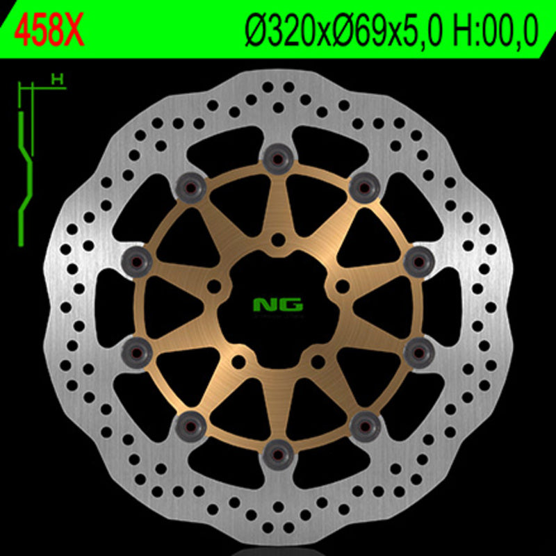 Suzuki Gsx-R 1300 Hayabusa [NG BRAKE DISC] - Disque de frein flottant Wave