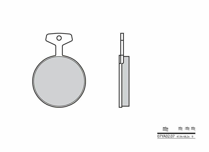 Yamaha RD 250 [Brembo] - brake pads